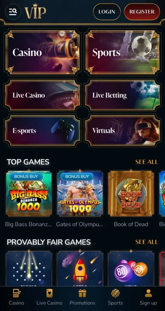Mobiles Casino – optimierte Smartphone-Version zum Spielen und Verwalten des Kontos